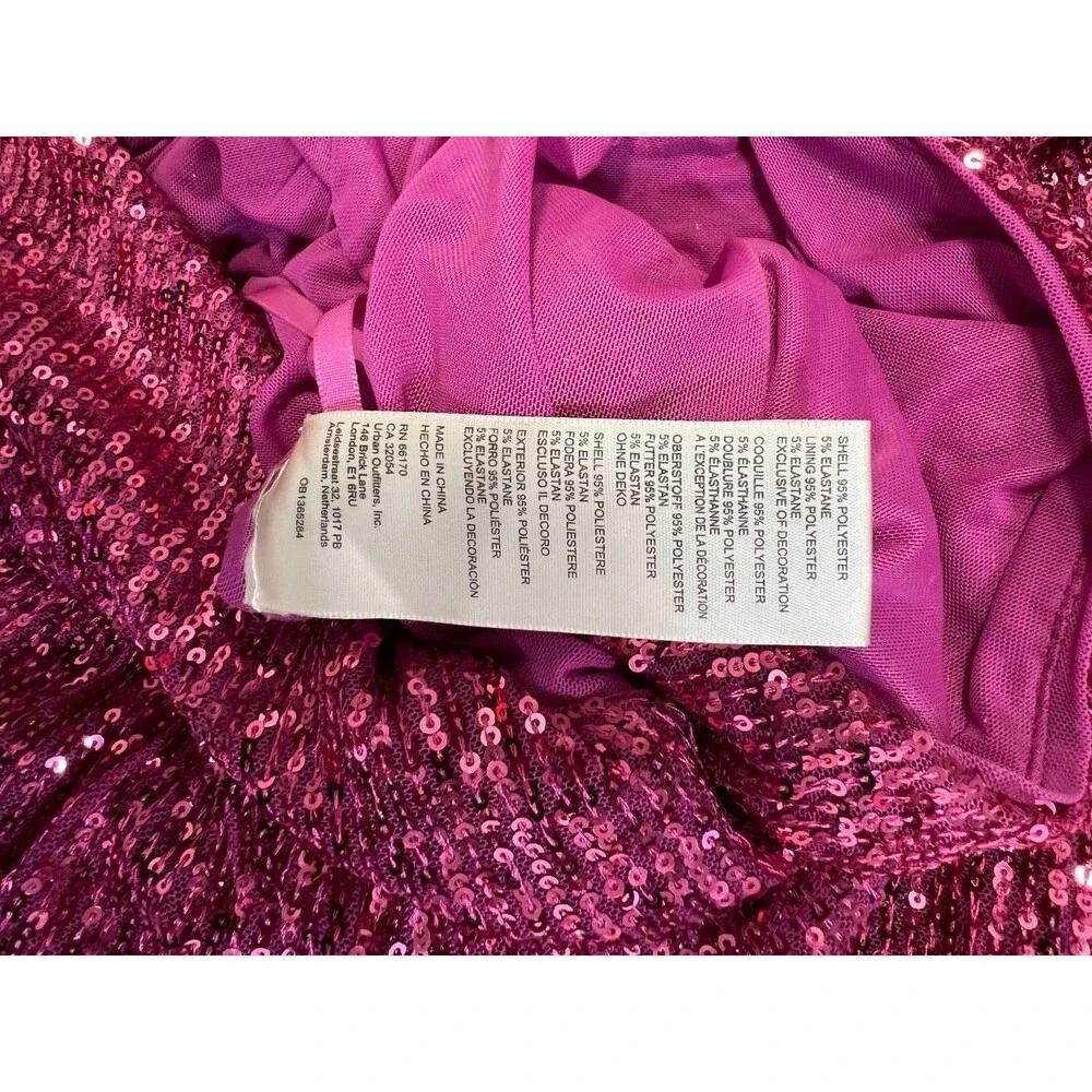 NEW Free People Christa Sequin Romper Size XS - Picture 9 of 10